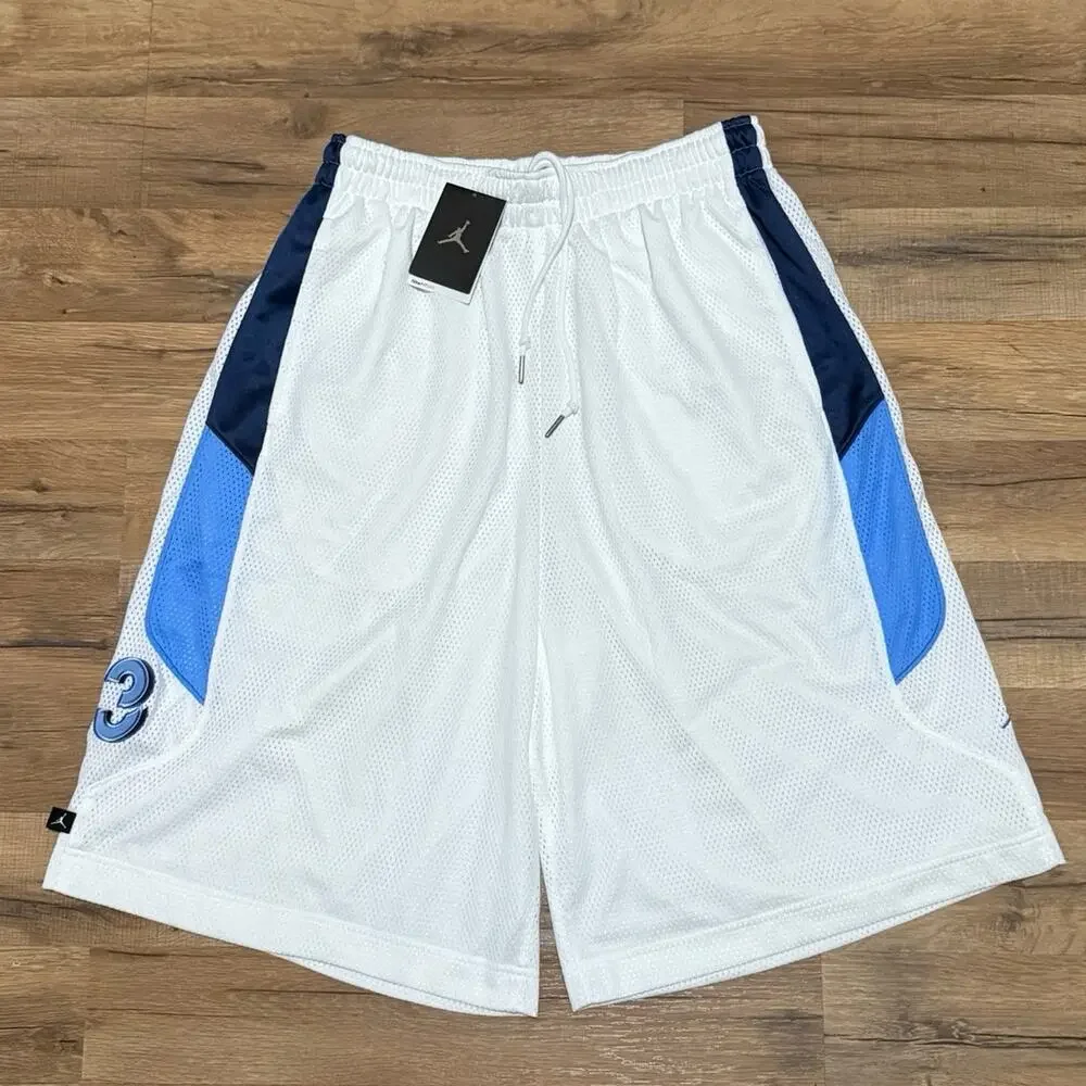 2006 Air Jordan 23 Mesh UNC Blue White Vintage 214564-101 Y2K Baggy Shorts